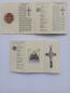 Mobile Preview: Benedictine cross wood 5 X 2 cm with information brochure